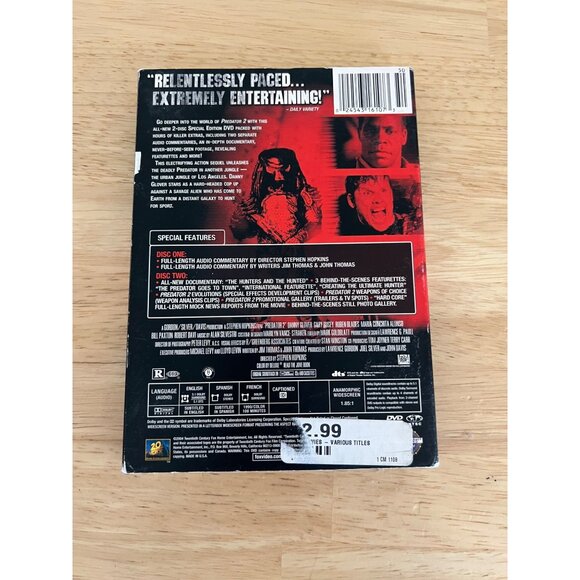 Predator 2 Special Edition DVD - Picture 4 of 4